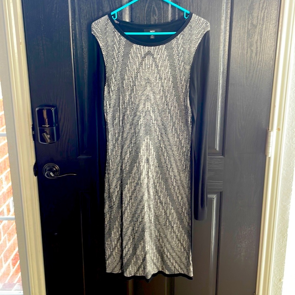 Long sleeve sweater dress